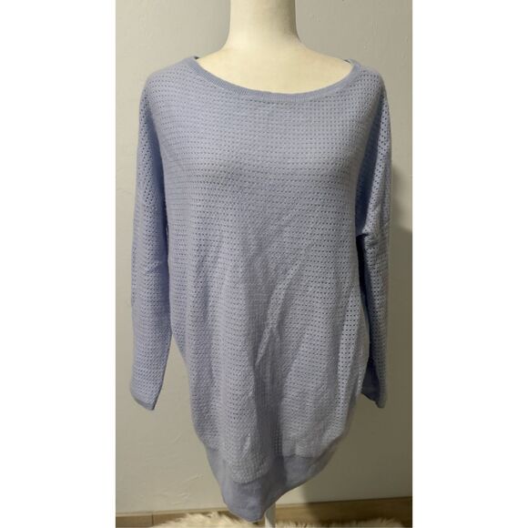 Haven well with in 100% cashmere light blue sweater M - Picture 9 of 9